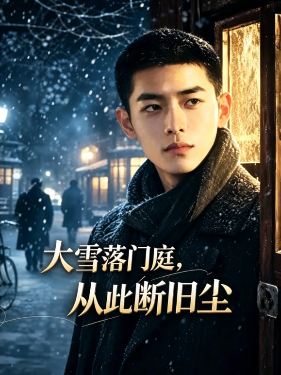 大雪落门庭，从此断旧尘