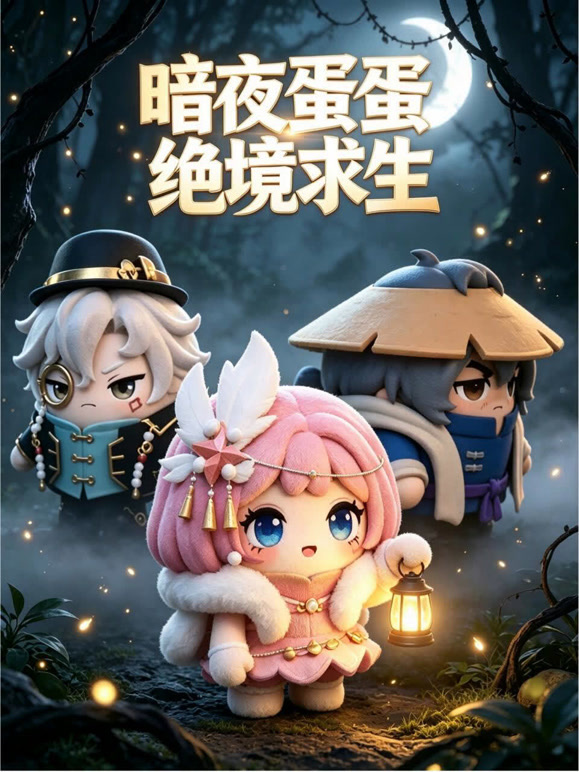 暗夜蛋仔绝境求生