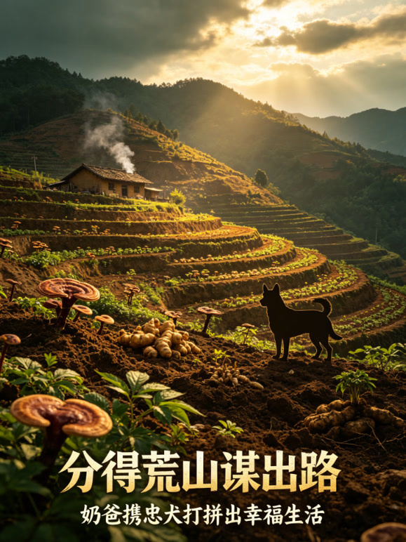 分得荒山谋出路 奶爸携忠犬打拼出幸福生活