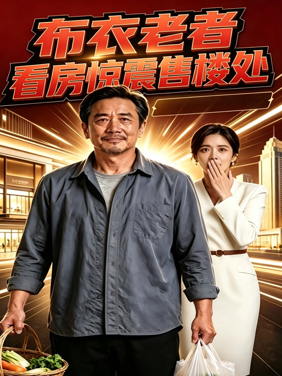 布衣老者看房惊震售楼处