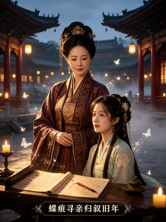 蝶痕寻亲归叙旧年