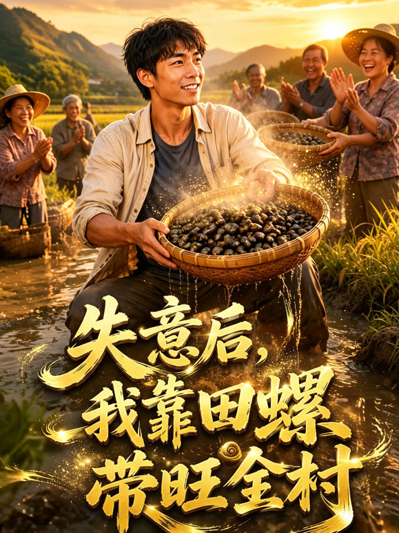 失意后，我靠田螺带旺全村