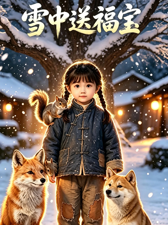 雪中送福宝