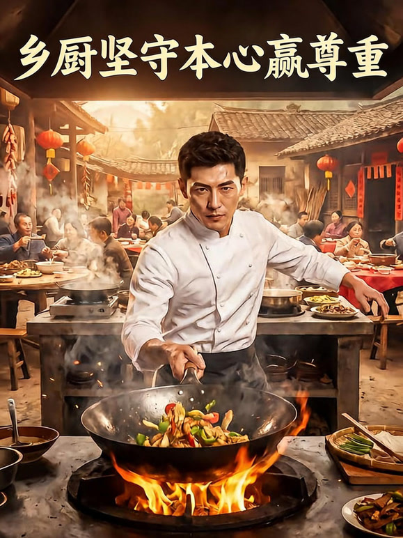 乡厨坚守本心赢尊重