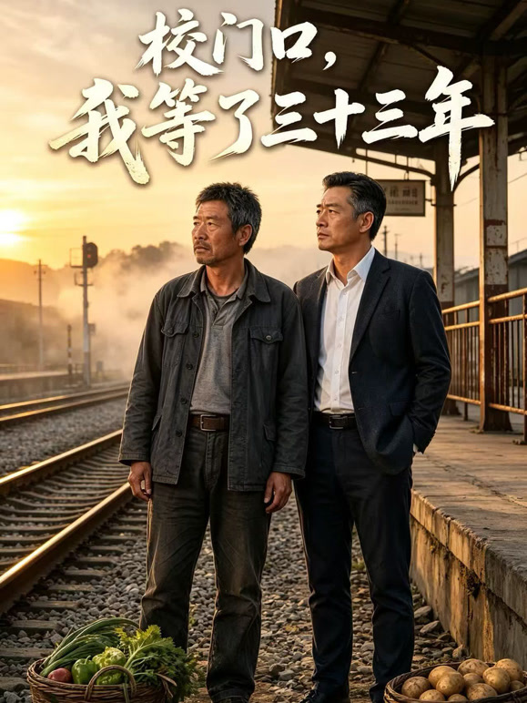 校门口，我等了三十三年