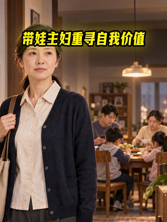 带娃主妇重寻自我价值