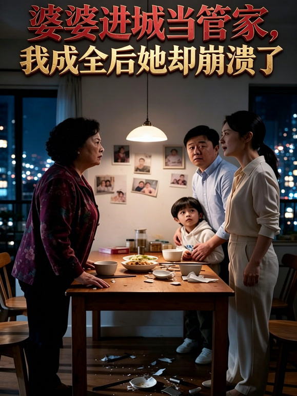 婆婆进城当管家，我成全后她却崩溃了