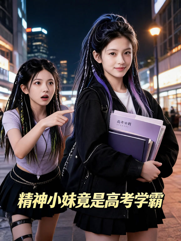 精神小妹竟是高考学霸