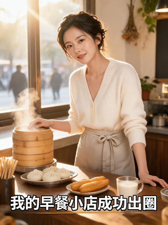 我的早餐小店成功出圈