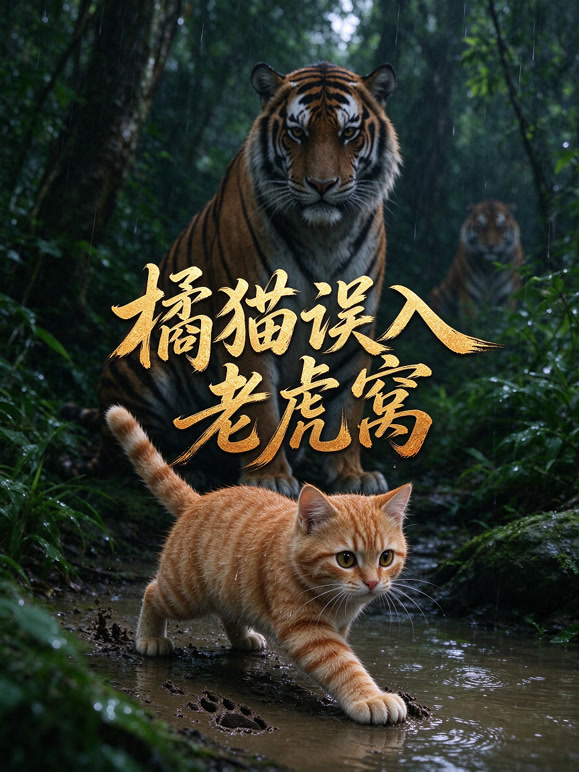 橘猫误入老虎窝