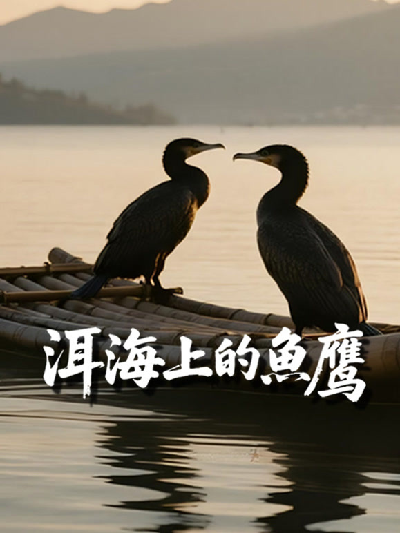 洱海上的鱼鹰