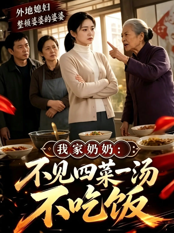 我家奶奶：不见四菜一汤不吃饭