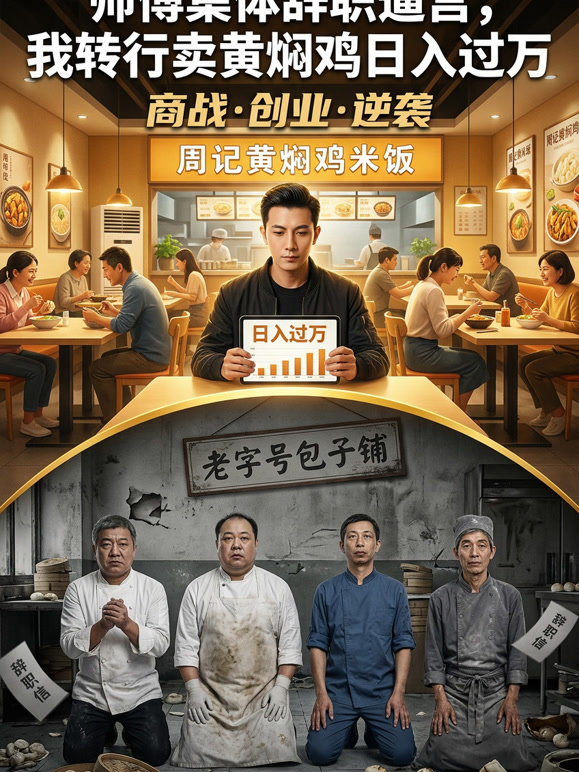 师傅集体辞职逼宫，我转行卖黄焖鸡日入过万