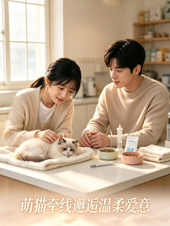 萌猫牵线邂逅温柔爱意
