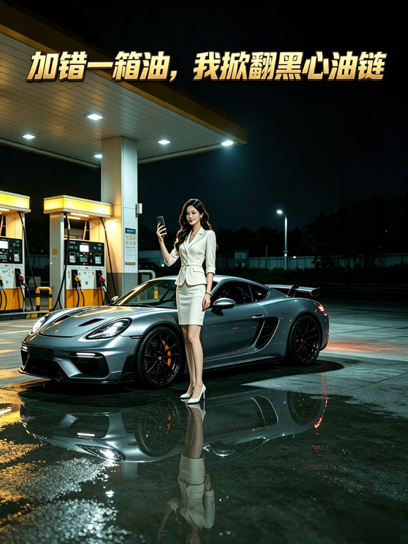 加错一箱油，我掀翻黑心油链加错一箱油，我掀翻黑心油链