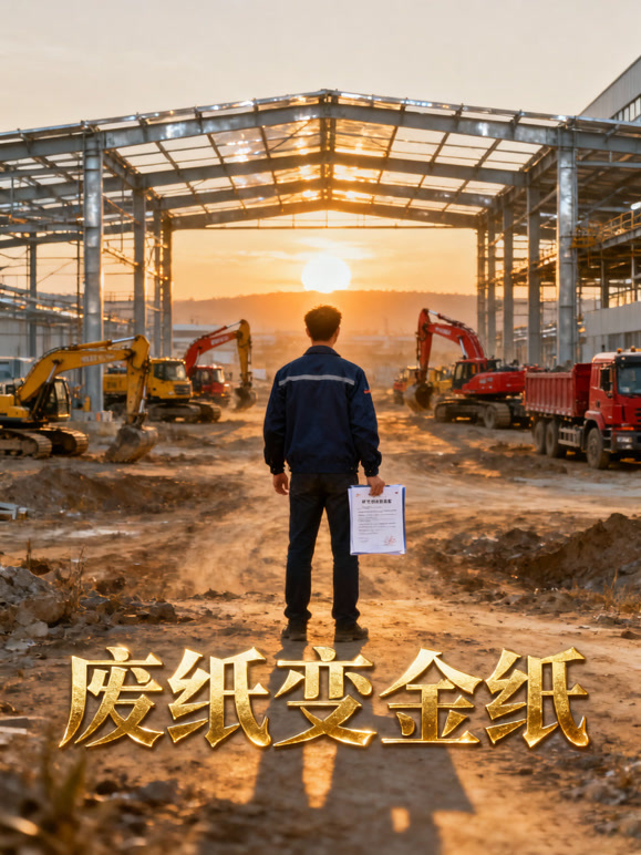 废纸变金纸