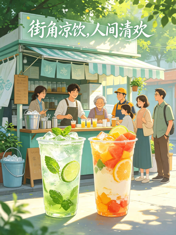 街角凉饮，人间清欢