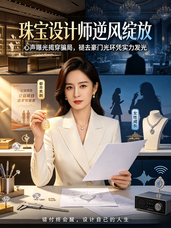 珠宝设计师逆风绽放