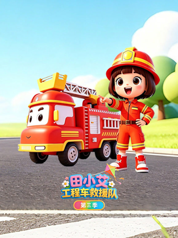 田小艾识字启蒙之工程车救援队 第三季