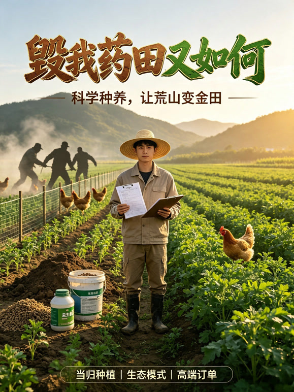 毁我药田又如何
