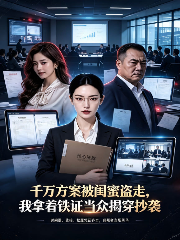 千万方案被闺蜜盗走，我拿着铁证当众揭穿抄袭