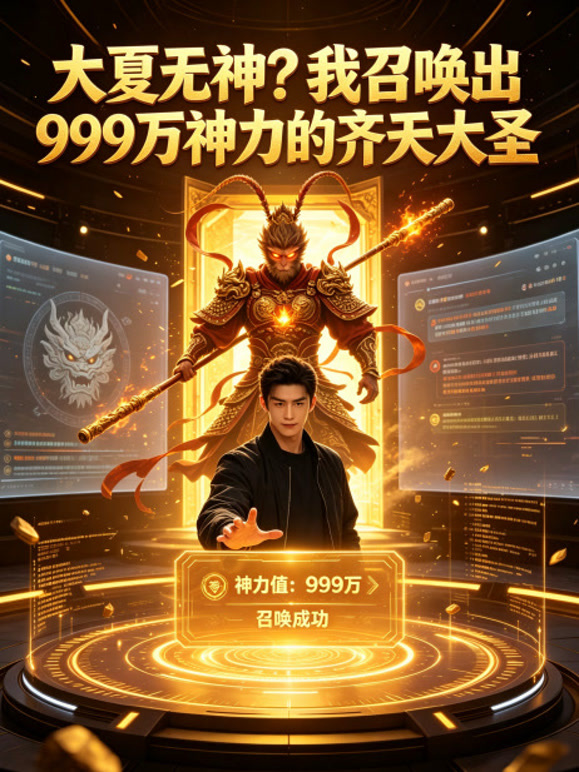 大夏无神？我召唤出999万神力的齐天大圣