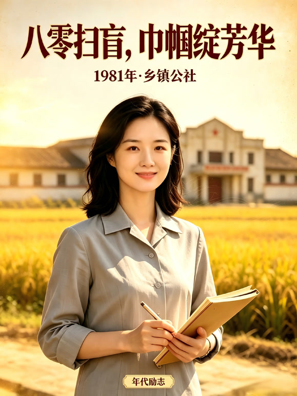 八零扫盲，巾帼绽芳华
