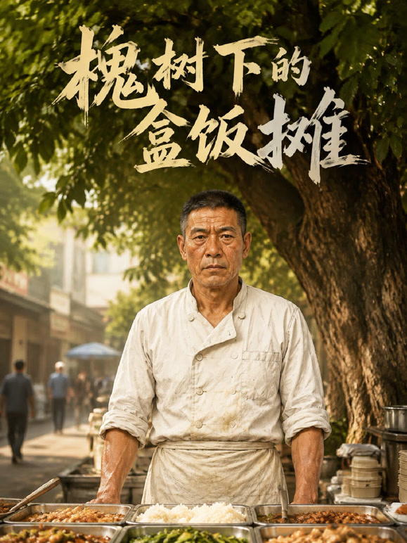 槐树下的盒饭摊
