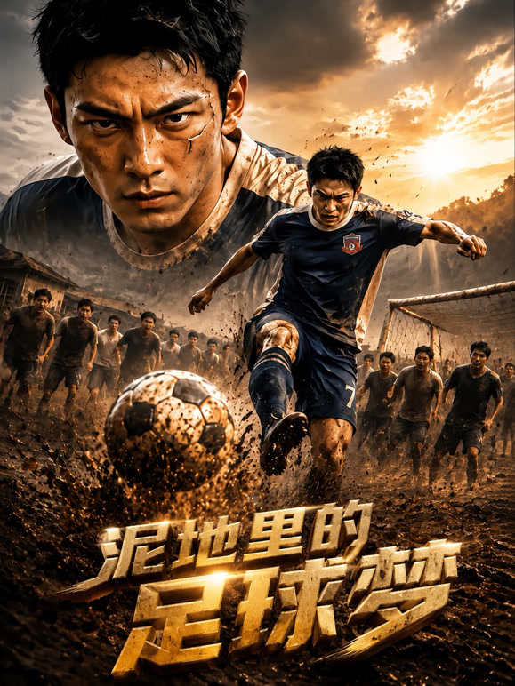 泥地里的足球梦