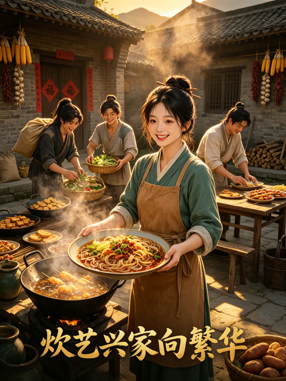 炊艺兴家向繁华