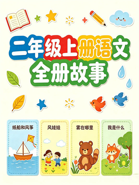 二年级上册语文全册故事