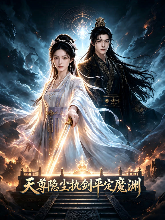 天尊隐尘执剑平定魔渊