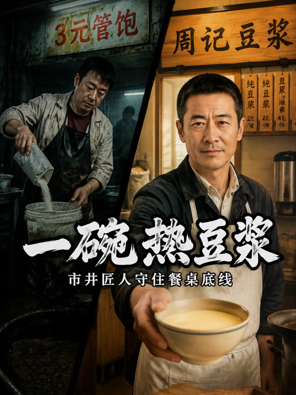 一碗热豆浆：市井匠人守住餐桌底线