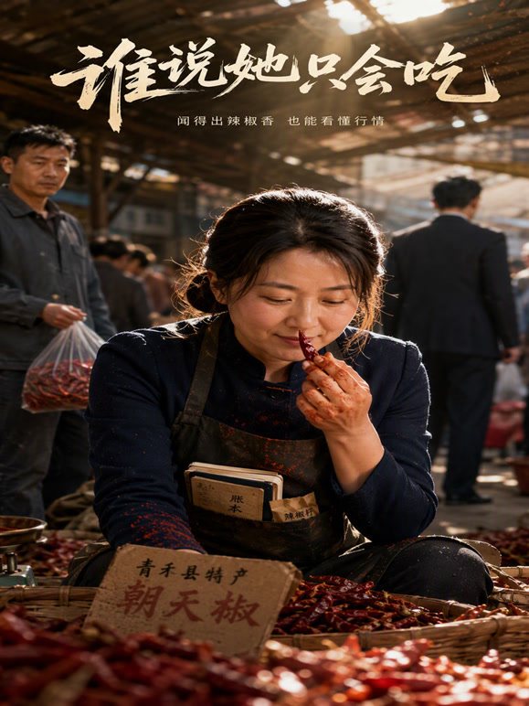 谁说她只会吃