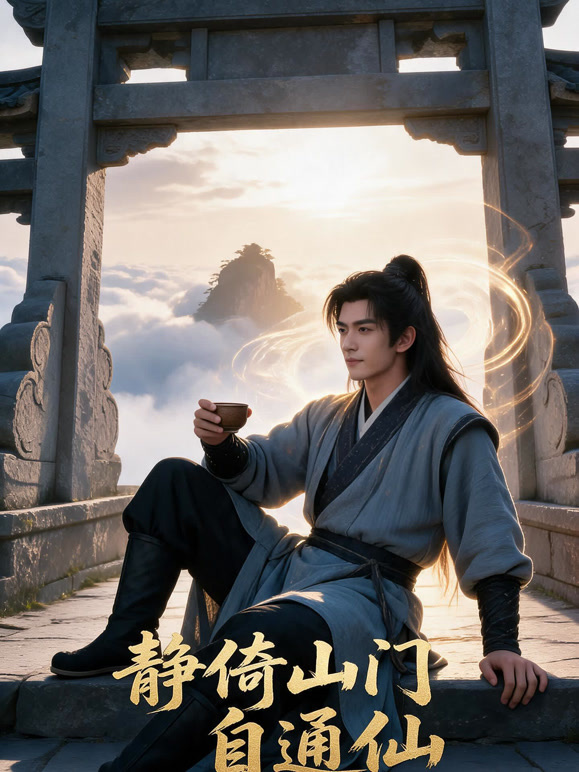 静倚山门自通仙