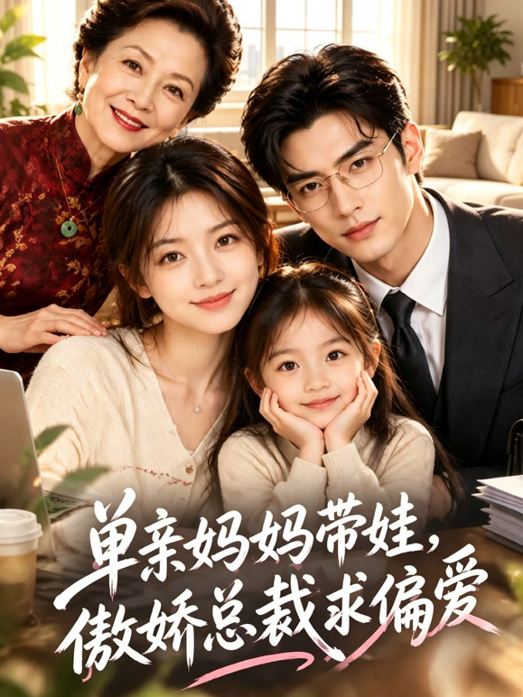 单亲妈妈带娃，傲娇总裁求偏爱