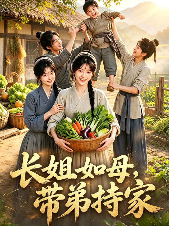 长姐如母，带弟持家