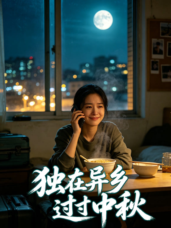 独在异乡过中秋