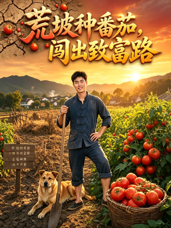 荒坡种番茄，闯出致富路