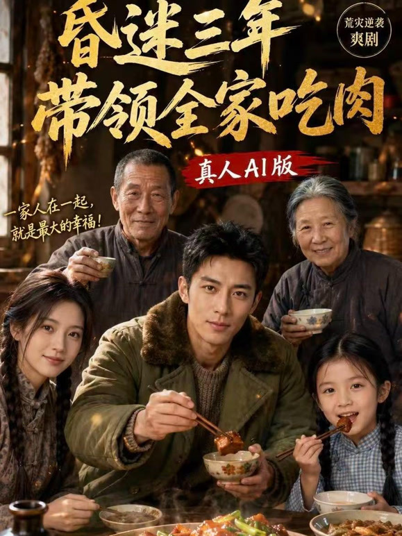 昏迷三年，带领全家吃肉