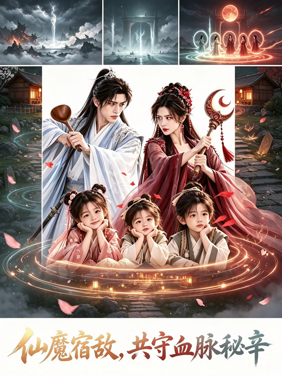 仙魔宿敌，共守血脉秘辛
