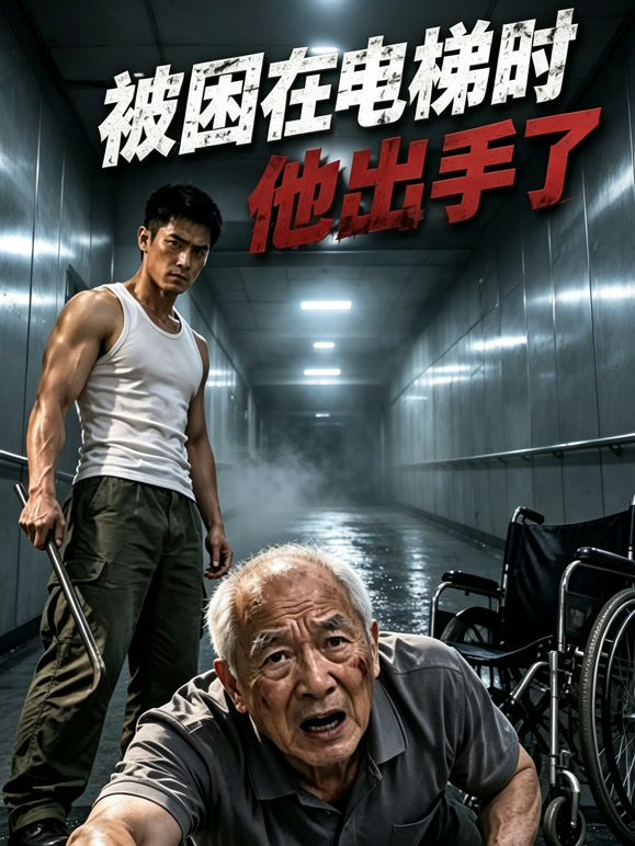 被困在电梯时他出手了