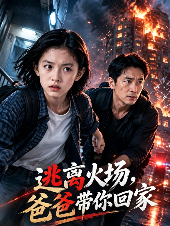 逃离火场，爸爸带你回家