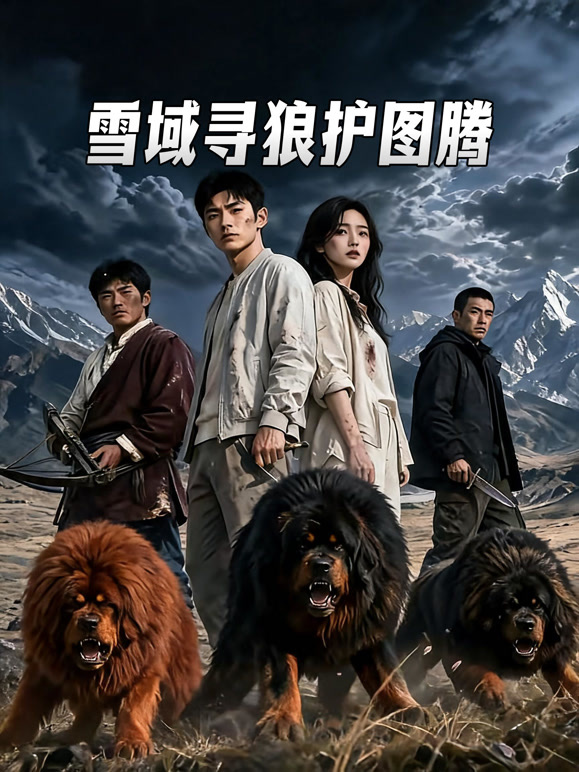 雪域寻狼护图腾