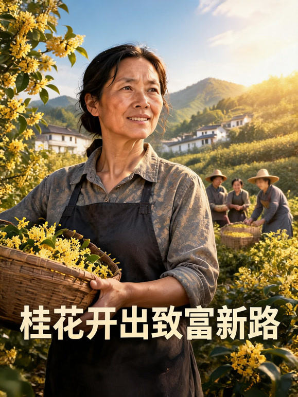 桂花开出致富新路