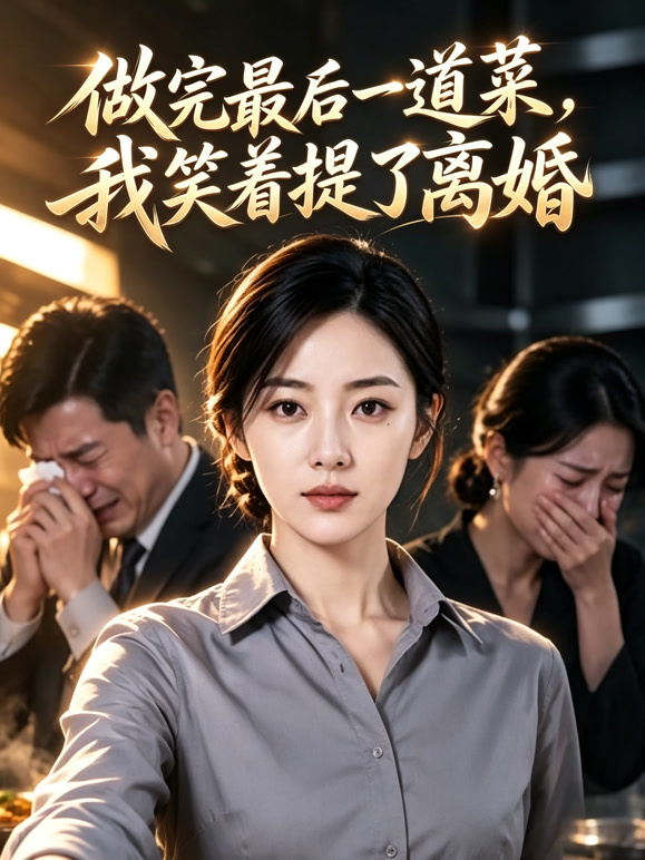 做完最后一道菜，我笑着提了离婚