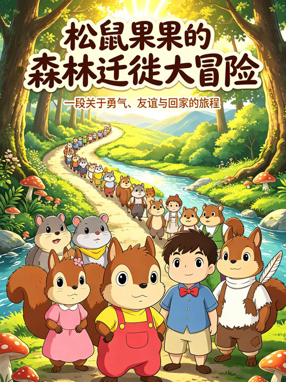 松鼠果果的森林迁徙大冒险
