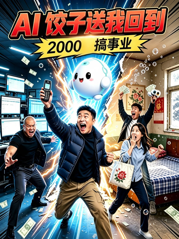 AI 饺子送我回到 2000 搞事业