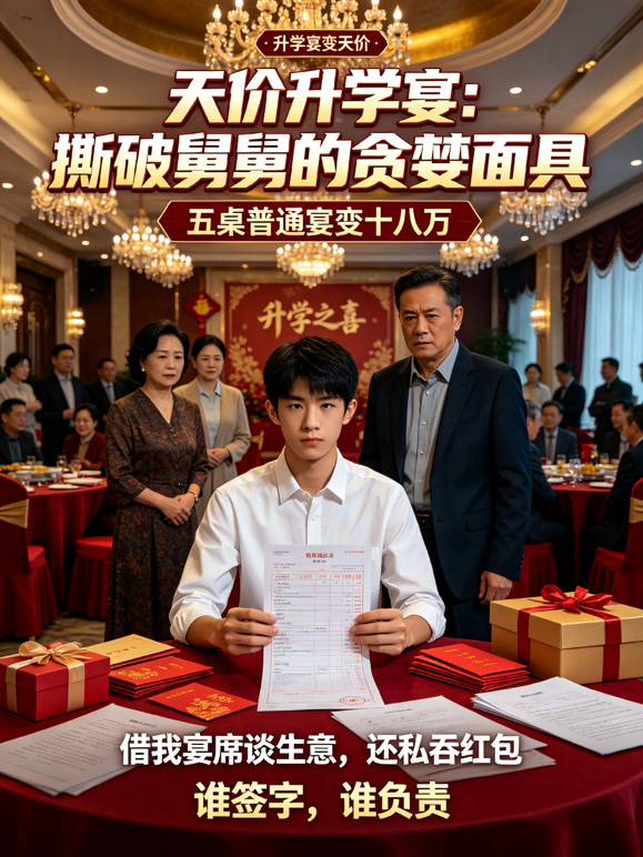 天价升学宴：撕破舅舅的贪婪面具