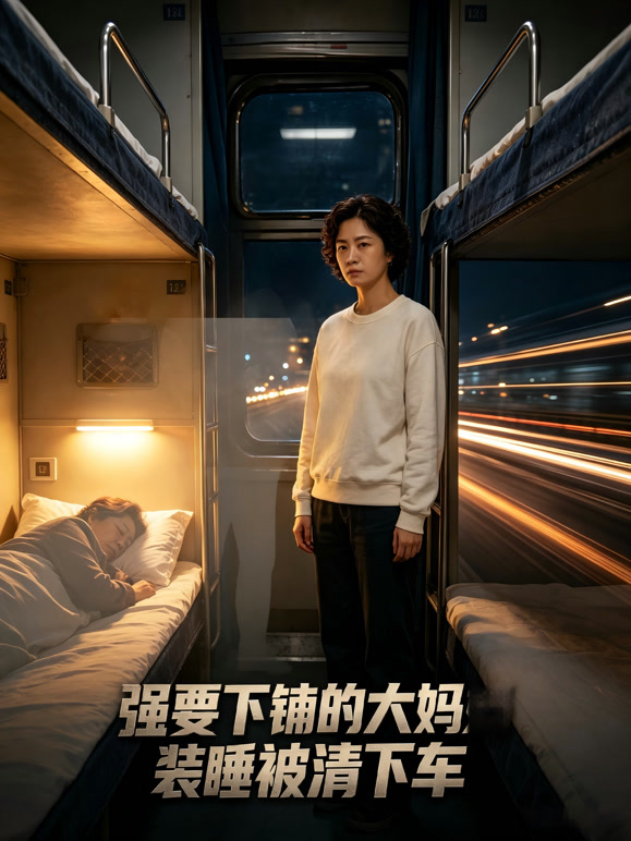 强要下铺的大妈装睡被清下车